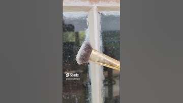 Speed up drying window glazing