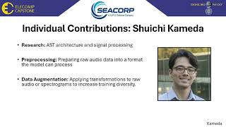 SEACORP - ELECOMP Capstone Spring 2025 Summit