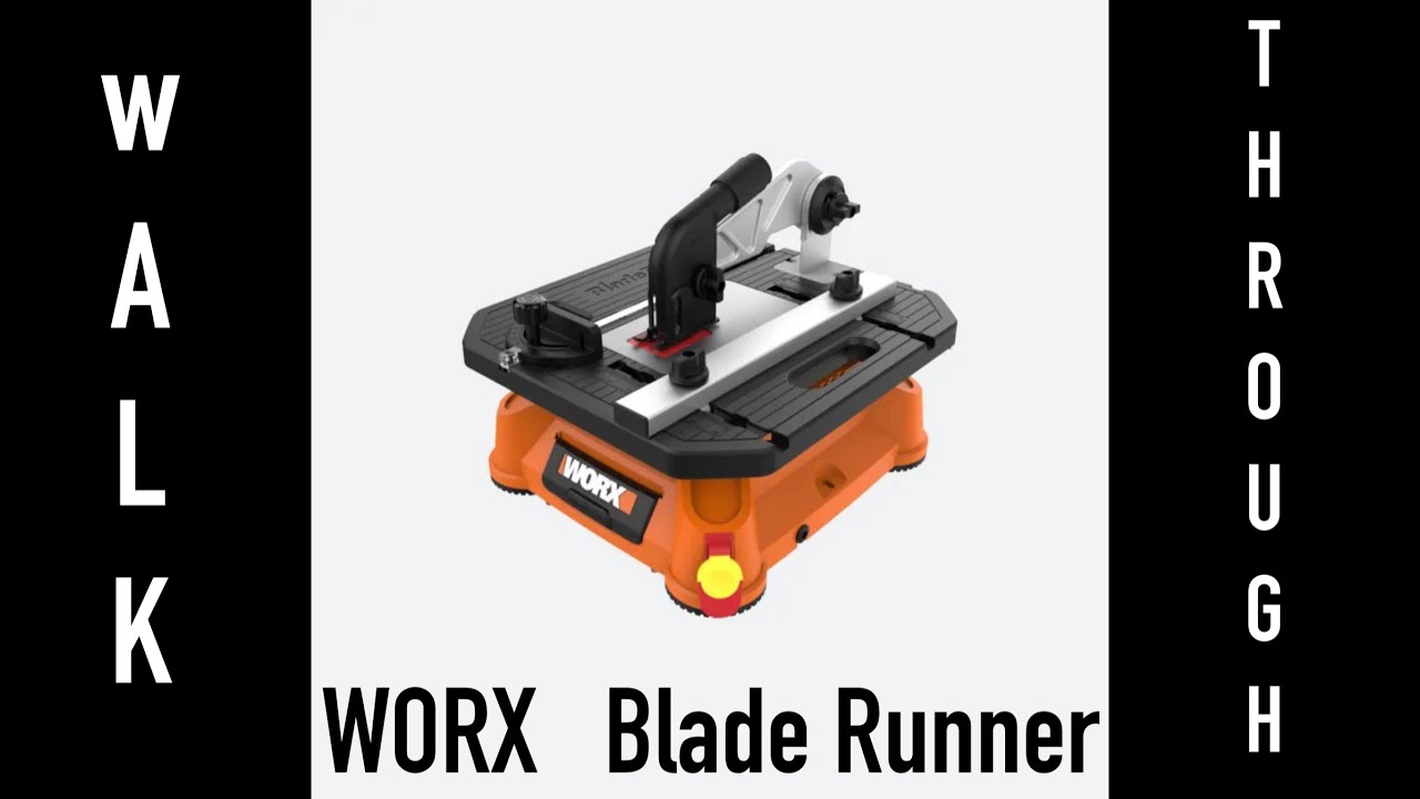 WORX Blade Runner Upside Down Jigsaw Walk Through and Demo YouTube