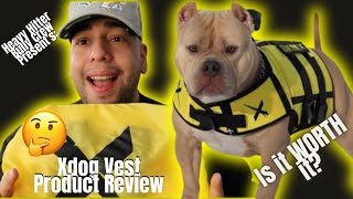 Xdog Vest Review! | Is It WORTH It?! | Should You BUY This For Your Dog? | #americanbully #dog