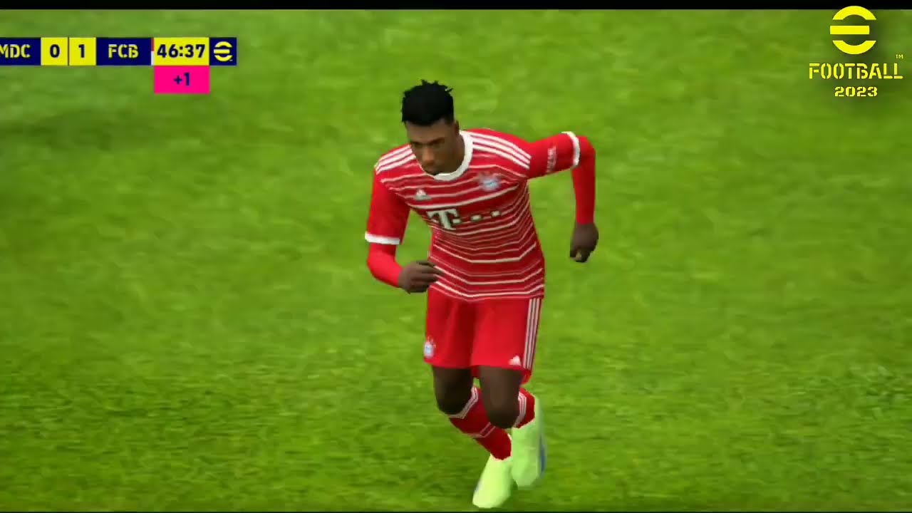 Kingsley Coman Pes 2023 Max Rating Gameplay review eFootball 2023