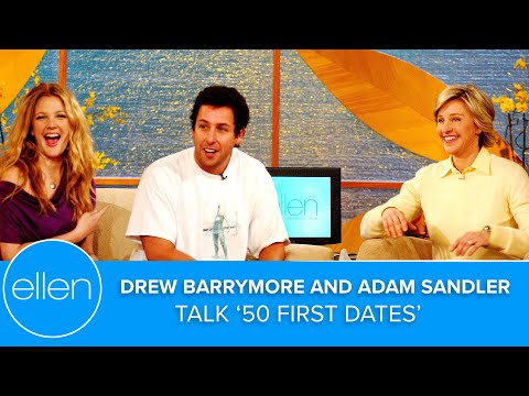 Adam Sandler and Drew Barrymore Talk ‘50 First Dates’