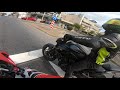 Yamaha MT07 2021 acceleration 0-100 and wheelie from stop