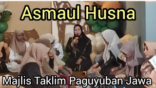Asmaul Husna//Majlis Taklim Paguyuban Jawa Palopo//@mitrokelik3510