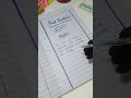 physics Paper Presentation| short question Method #youtubeshorts #handwriting #paper #students