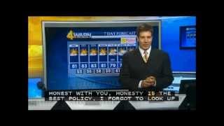 WSMV Channel 4 Dan Thomas Full 10pm Forecast 10/10/2013