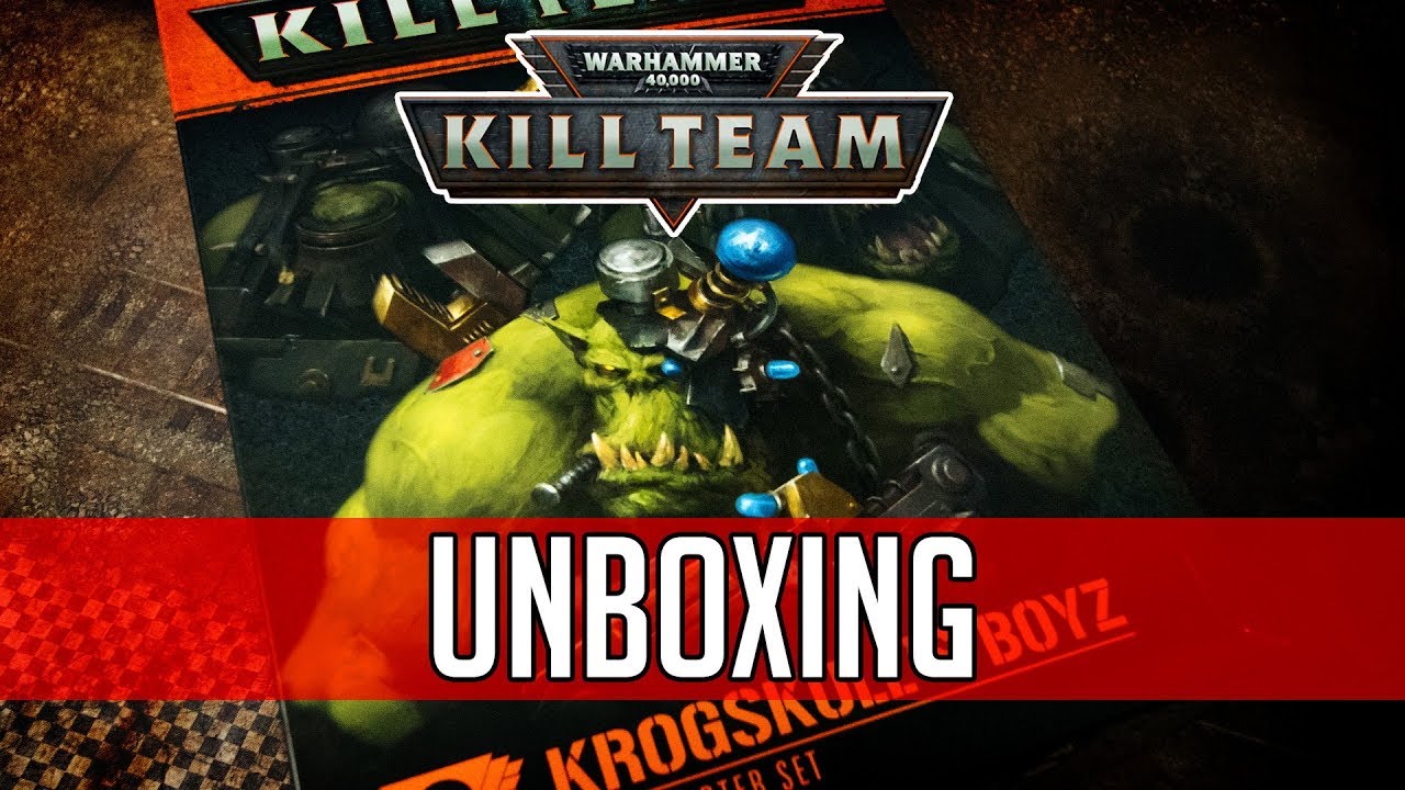 Unboxing Kill Team Orks Starter set Krogskull's Boyz - YouTube