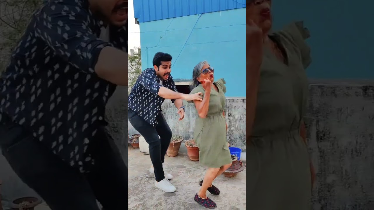 JOLLY O GYMKHANA 🤣😜❤️ #thoufiq24 #gethugrandma #paati#shorts#reels#thalapathy #vijay #jollyogymkhana