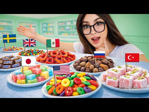 I Tried CANDY From Every Country