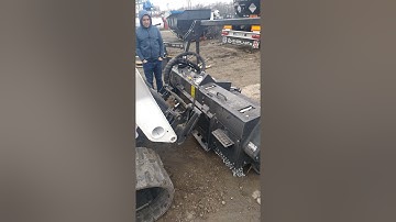 Power Bob-Tach Bobcat T770 мульчер