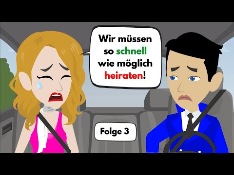 Deutsch lernen | Lucy ist entschlossen, Klaus zu heiraten👰♀️| Wortschatz und wichtige Verben