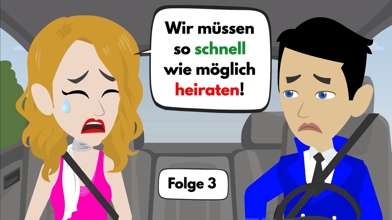 Учите немецкий | Люси полна решимости выйти замуж за Клауса👰‍♀️| Словарный запас и важные глаголы