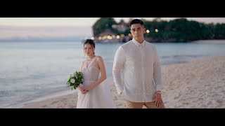 The Boracay Wedding of Bruno and Iana by Vince Catacutan Films in 4k