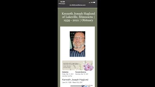 Kenny's Funeral Service Recording - 2021 (See Description)