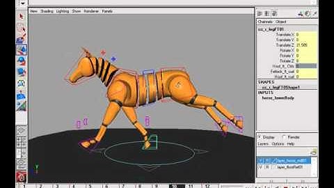 Animating Quadrupeds. Part 7. Autodesk Maya