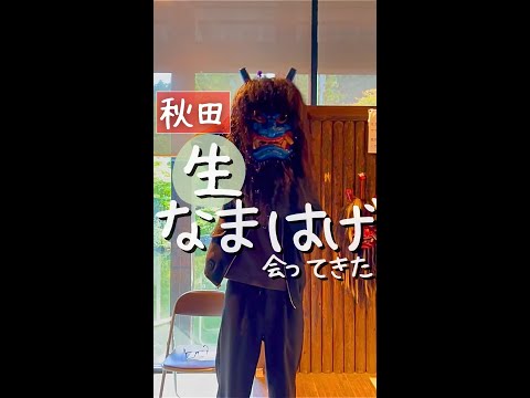 人生初の男鹿旅行が最高すぎたモデルコース👹