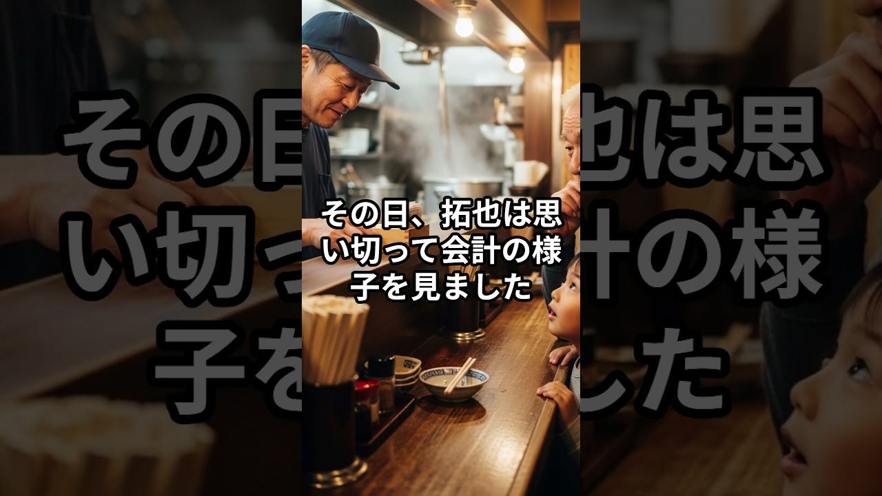 🍜【感動朗読・これが夫婦の愛なのか！】亡き妻との約束で…80歳の祖父が毎月15日に通い続けた“最後の喜多方ラーメン”の秘密とは #高齢者 #シニア #泣ける