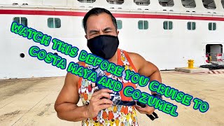 What We Did In Costa Maya and Cozumel On A 5 Day Carnival Breeze Cruise 2021