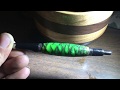 #1 - Green Apple pine cone pen