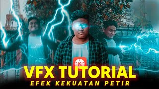 Kaya THOR dan GUNDALA ||Tutorial Bikin EFEK KEKUATAN PETIR || Tutorial Kinemaster