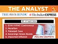 The analyst 17th april 2024 current affairs today  vajiram and ravi daily newspaper analysis