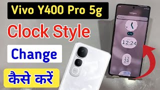 How to fix clock style problem in Vivo Y400 Pro 5g | Vivo Y400 Pro me clock kaise set kare screenshot 5
