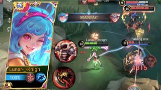 MANIAC!!! GLOBAL CICI BUILD TERSAKIT 2024,CARA MAIN HERO BARU CICI