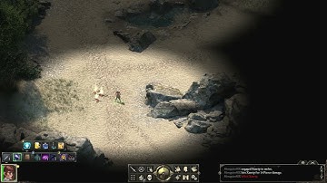 Pillars of Eternity, SOLO Rogue gameplay... Xaurips on the beach