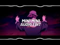 Mini mini  punto40 ft marcianeketiktok remix edit audio