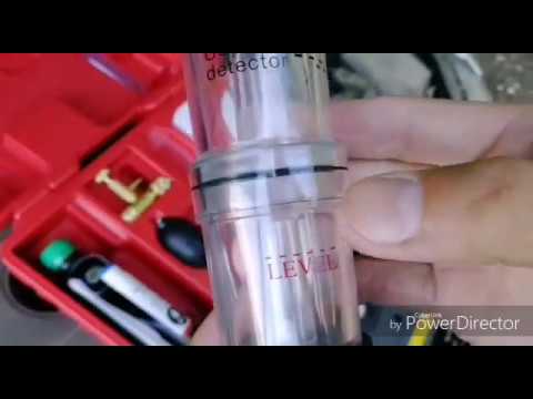 Тестер определения утечки CO2 в систему охлаждения