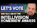 2023 intellivision homebrew awards  lets talk