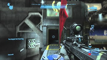 Halo Reach MLG Flag Capture Triple Kill