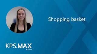 Shopping basket in KPS.MAX screenshot 1