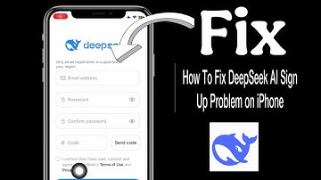 How to Fix DeepSeek AI Sign-Up Problem on iPhone & iPad (2025 Tutorial)