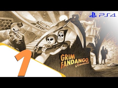 Video: Grim Fandango Remastered Walkthrough (2015): PS4, PC, Vita, Mac