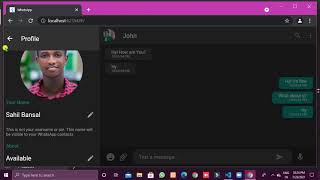 WhatsApp Web UI in Flutter | UI Design in Flutter | Flutter | Dart | 2021 | Indian Developer.