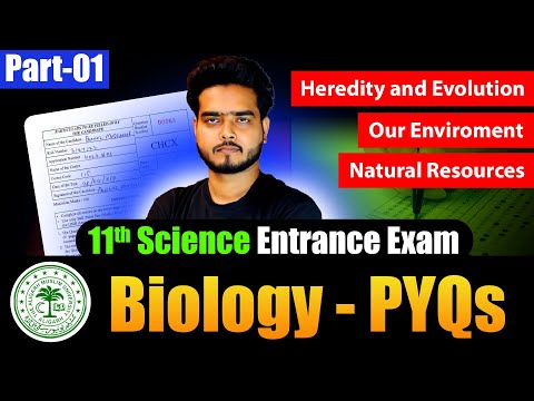 AMU Class 11th Entrance Exam 2024 | Biology PYQs | Chapter- wise (part: 01) | Complete Online Batch