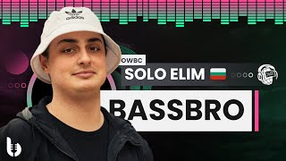BASSBRO | Online World Beatbox Championship 2022 | ELIMINATION
