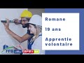 Interview de romane 19 ans apprentie volontaire