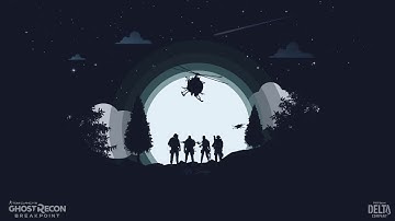 Ghost recon : Flat landscape animation   ( motion design )