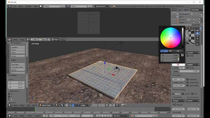 Real Time Water Tutorial (Blender game engine)