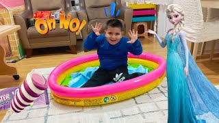 Eyvah Yusuf Ayaz Oyunda Kayboldu Evden Yok Oldu Şaka Yapmış ماما جابت بيبي - جنى مقداد طيور الجنة