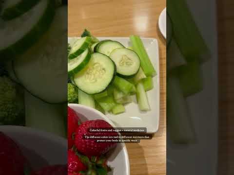 Colorful fruits and
