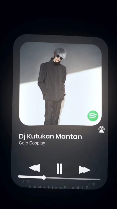 🔥Gojo Cosplay🔥DJ Kutukan Mantan🔥 #anime #gojo #cosplay #jujutsukaisen #viral #fyp #video #gojol