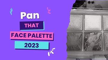 Pan That Face Palette 2023 Introduction #panthatfacepalette #projectpan #facepalette
