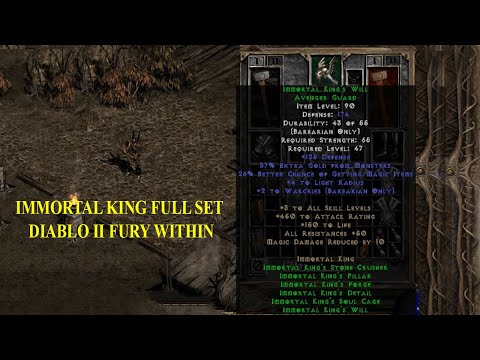 Video Hướng dẫn full set xanh lá Immortal King Barbarian... - youtube