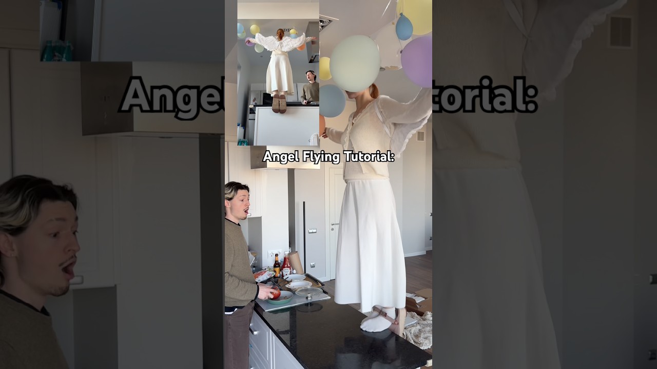 ANGEL FLYING TUTORIAL🪽