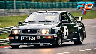 Classic Touring Cars at Nordschleife - FORD SIERRA RS500 COSWORTH - "What a Handful" - rFactor 2