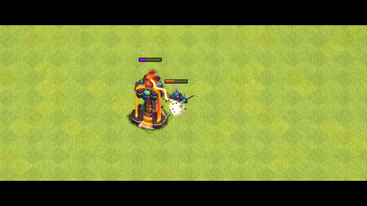 *Level 1 PEKKA* VS Inferno Tower Clash Of Clans (coc) YouTube