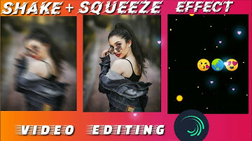 How to make shake effect + squeeze effect in alightmotion||alightmotion tutorial.